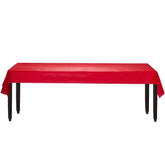 FlagandBanner Red Table Cloth Roll (40 in. x 100 ft.)